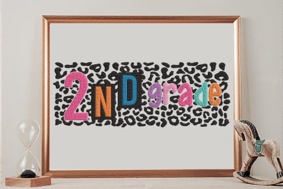 2nd Grade Leopard: A Designer’s Stitch-Out Review