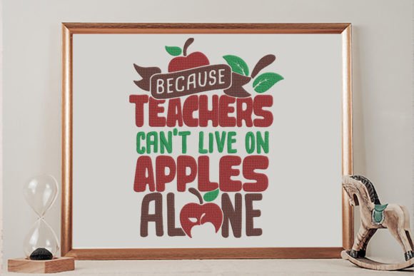 Because Teachers Can’t Live on Apples: A Design Review