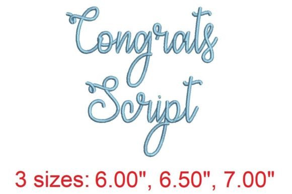 Congrats Script Embroidery Font: A Designer’s Review