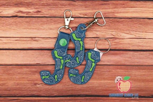 Designer Letters J Keyfob ITH Review