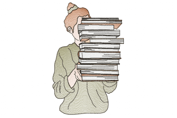 Girl and Books: A Craft Fair Embroidery Review