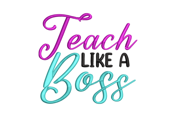 Teach Like a Boss: Embroidery Design Review