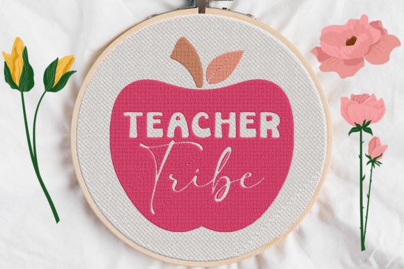 Teacher Tribe Apple Teacher: An Embroidery Review
