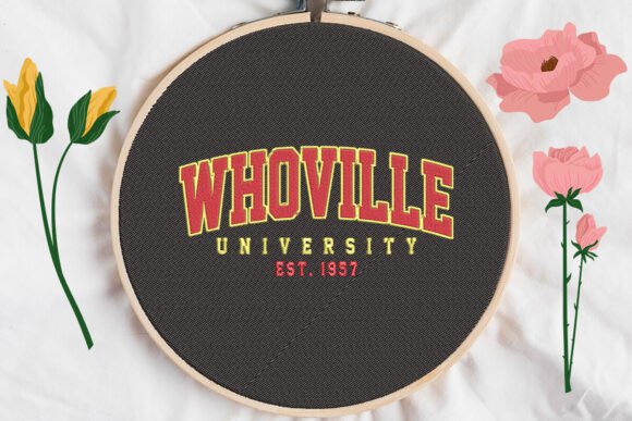 Whovile University: A Boutique Apparel Embroidery Review